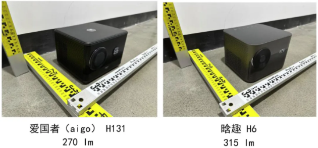 怎么选？北京消协发布15款测试结果→pg电子模拟器免费版比较试验｜投影仪(图7)